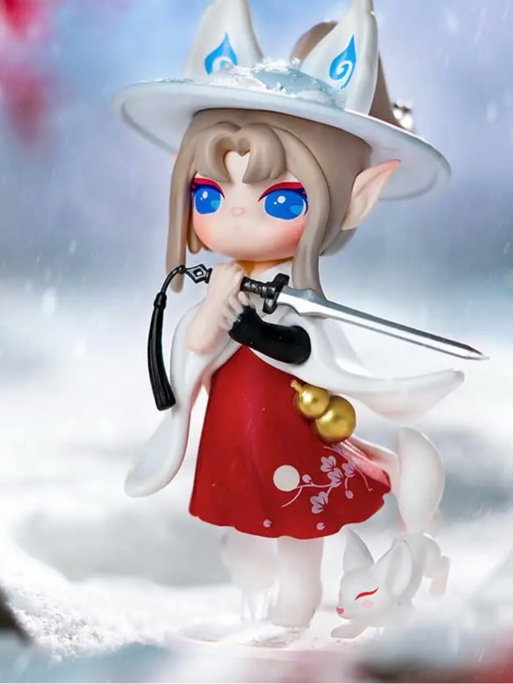 Robotime Rolife - Suri Paradise Guardians Dolls Confirmed-Snowy Fox.
